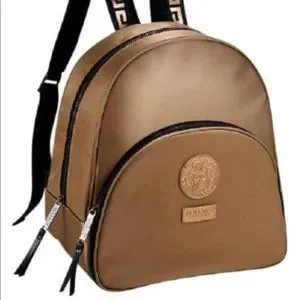 AUTHENTIC Versace Perfumes Gold Luxury Backpack Rucksack 100% GENUINE Allover Backpack - Versace - Men | WE IN STYLE main image 4